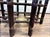 Wood Vintage McGuire Bamboo Rattan Lattice Coffee Table With Pie Crust Glass Top For Sale - Image 7 of 7