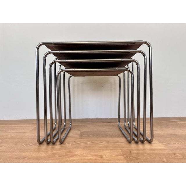 - 1930s - Czechoslovakia - Designed by Marcel Breuer - Model B9 - Manufacturer: Mucke Melder (licensed for Thonet) -...