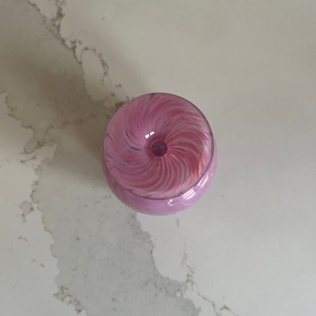 1970s Mid-Century Handmade Bud Vase from Mdina, 1970s For Sale - Image 5 of 11