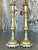 Vintage Boho Brass Candlesticks - A Pair For Sale - Image 4 of 7