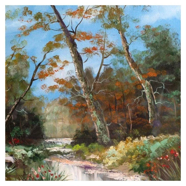 Landscape Painting, Oil on Canvas, Toni Bordignon For Sale - Image 3 of 5