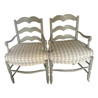 Gustavian 1970’s Arm Chair Set For Sale