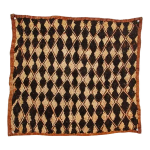 Warm African Kuba Cloth Panel