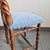 Vintage Chair in Carved Wood and Velvet, 1950s For Sale - Image 14 of 17