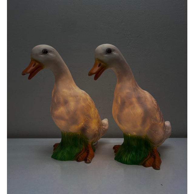 Duck Table Lamps from Heico, Germany, 1970s, Set of 2 For Sale - Image 4 of 11