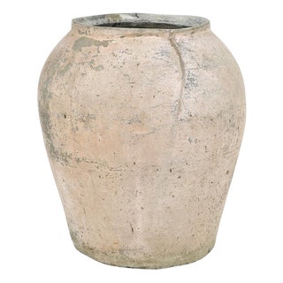 Large Indian Terracotta Jar For Sale