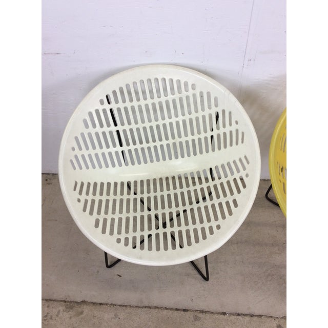 1970s Pair of Vintage Solaire Patio Chairs by Fabiano & Panzini For Sale - Image 5 of 12