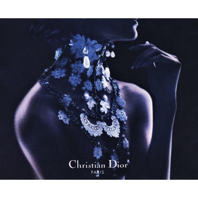 Contemporary 1998 French Advertisement Print-Dior Jewelry For Sale - Image 3 of 4
