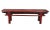 20th Century Chinese Elm Red Lacquer Altar Bench For Sale - Image 13 of 13