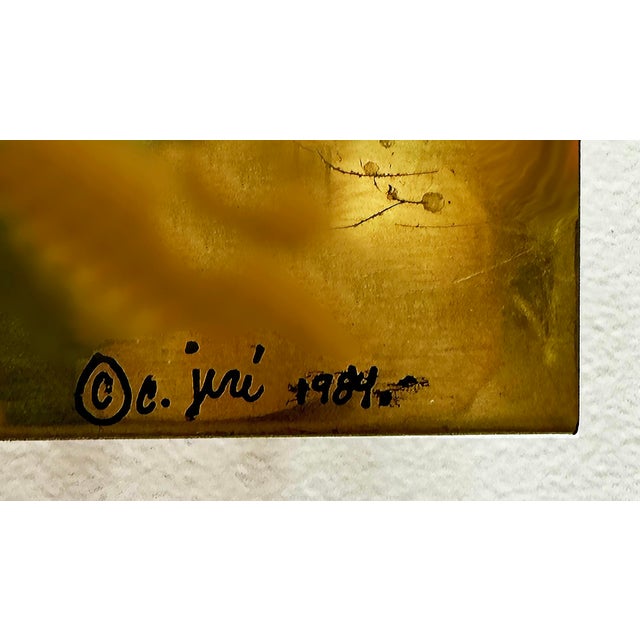 1980s Vintage Curtis Jere Aquarium Fish Wall Sculpture, Signed For Sale In Miami - Image 6 of 6