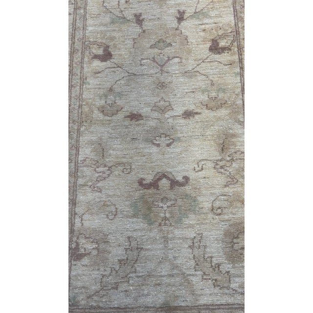 Beige Peshawar Mahal Design Runner For Sale - Image 8 of 14