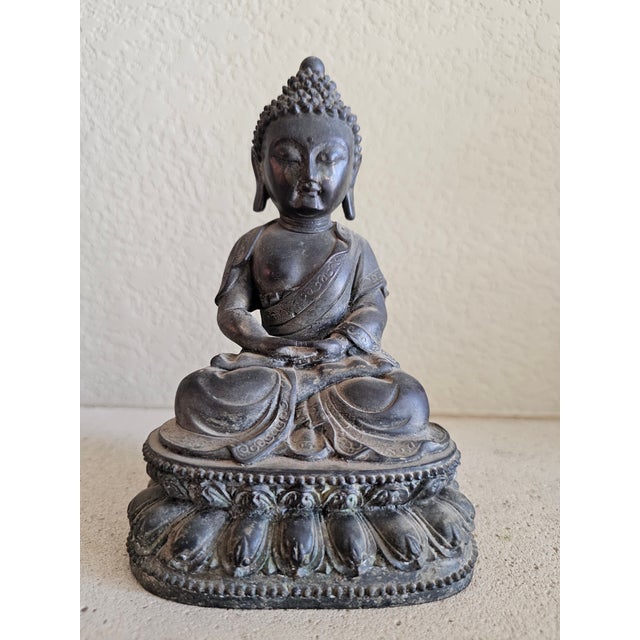 19th Century Tibetan Green Tara Bronze – Shyama Tara “Swift Liberator” For Sale - Image 10 of 12
