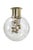 Silver Ceiling Light with Big Glass Globe from Doria For Sale - Image 8 of 8