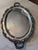 Metal 1950s Poole Lancaster Rose Silverplate Large Oval Footed Serving Platter For Sale - Image 7 of 14