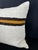 Contemporary Turkish Hemp Pillow Cushion Natural Beige Black Cushion Cover 20x20 For Sale - Image 3 of 4