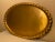 Vintage Moorish Style Large Oval Tray in 'Antique Gold" Finish