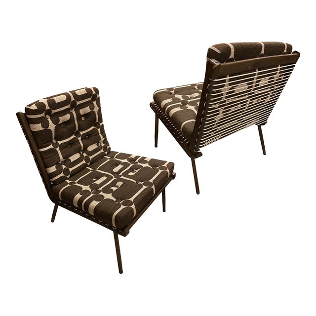1950s Armless Mid-Century Chairs For Sale