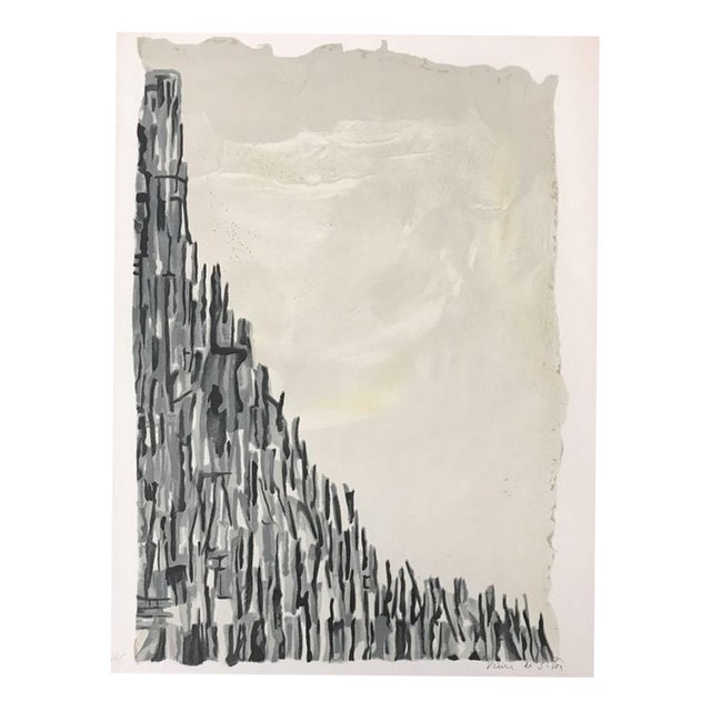 Maria Elena Vieira Da Silva, Untitled, 20th Century, Lithograph For Sale