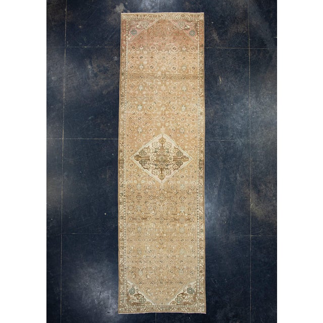 Brown Turkish Vintage Anatolian Runner Rug 2'9" x 9'7" #17590 For Sale - Image 8 of 8