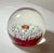 Up for sale is a lovely vintage hand blown Murano Italian art glass paperweight by. It's blown by hand with a mix of...