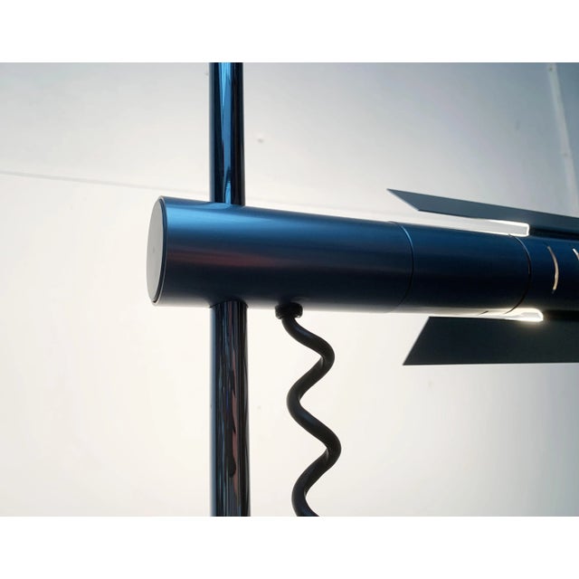 Metal Vintage Halo 250 Floor Lamp by Rosemarie & Rico Baltensweiler for Swiss Lamps International For Sale - Image 7 of 18