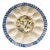 Vintage Floral Egg Plate by Fitz and Floyd For Sale