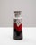 1960s German "W. Germany" Ceramic Vase Red White Brown For Sale - Image 10 of 18