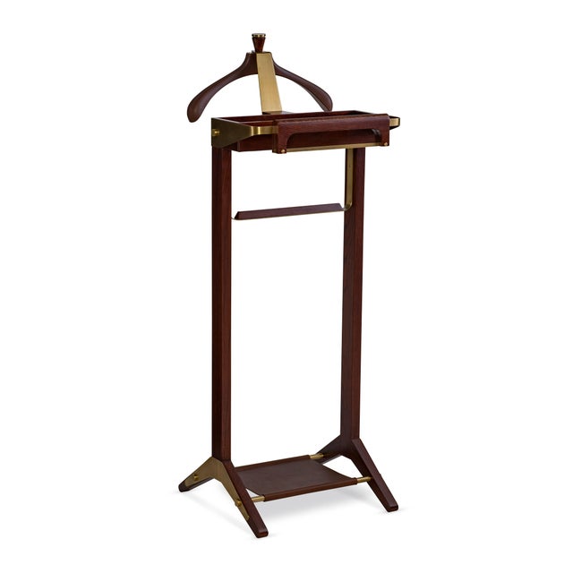 Maitland - Smith Maitland-Smith Leather Valet For Sale - Image 4 of 4