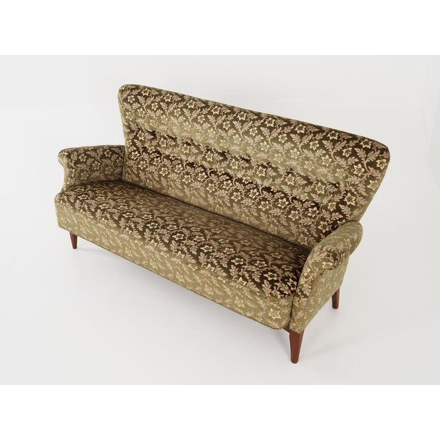 Beech Sofa attributed to Fritz Hansen, 1960s For Sale - Image 6 of 14