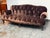 Victorian Provasi Bespoke Paris Velvet Sofa, Vintage For Sale - Image 3 of 12