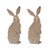 Bring the charm of the countryside into your home with this Natural Woodland Rabbit Figurine set. Featuring two...