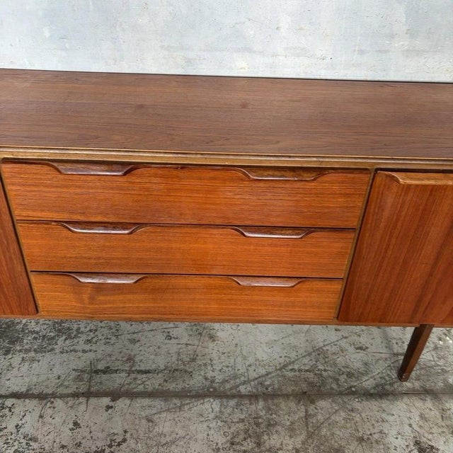 Frank Guille Mid-Century Austinsuite Sideboard in Teak by Frank Guille, 1960s For Sale - Image 4 of 7