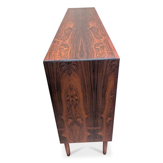 1950s S. Trane and Son Odense Rosewood Credenza, Atrributed For Sale In New York - Image 6 of 7