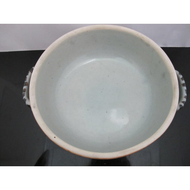 Ken Edwards El Palomar Blue Bird Tonala Mexico Pottery Casserole Covered Dish For Sale - Image 4 of 14