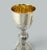 Gold Antique Sterling Silver Wine Religious Goblet Chalice Irish 1919 For Sale - Image 8 of 13