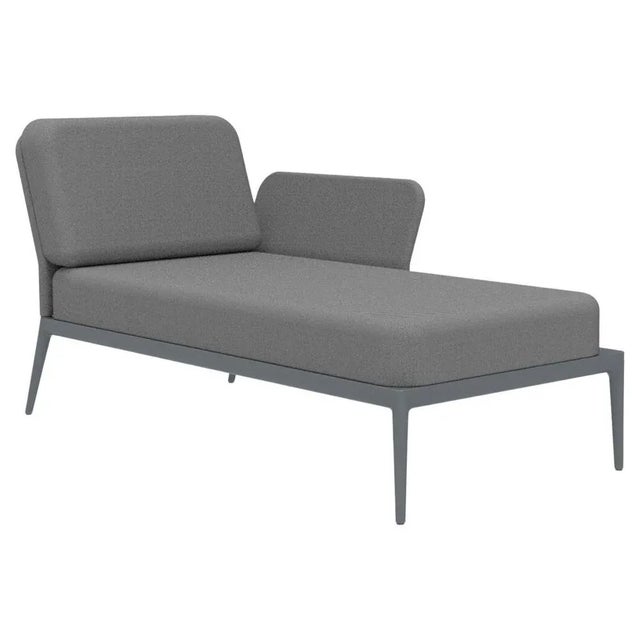 Cover Grey Left Chaise Longue by Mowee For Sale - Image 6 of 6