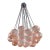 Pink Ballotton Murano Glass Spheres Chandeliers by Simoeng, Set of 2 For Sale - Image 7 of 7