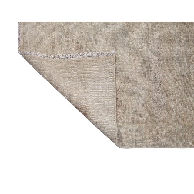 Mid 20th Century Washed Out Vintage Kars Wool Rug For Sale - Image 5 of 6