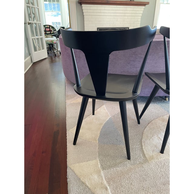 1960s Attributed to Paul McCobb T-Back Dining Chairs - Set of 2 For Sale In Tampa - Image 6 of 7