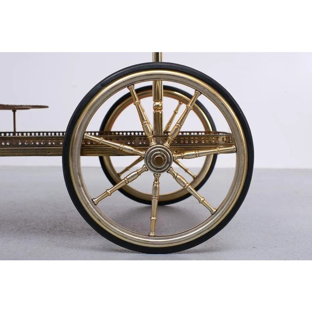 Italian Bar Cart, 1975 For Sale - Image 4 of 10