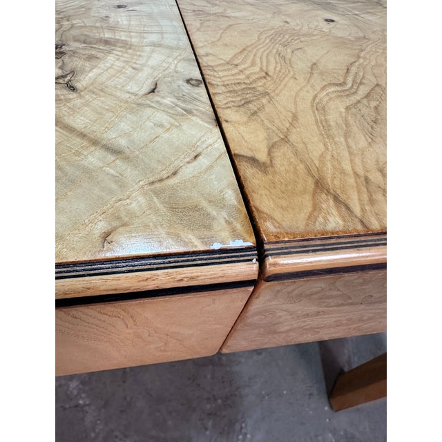 Mid 20th Century Henredon Scene Two Burl Dining Table For Sale - Image 12 of 16