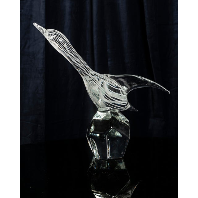 Bird in Murano Glass from Zanetti, Italy, 1970s For Sale - Image 11 of 14