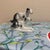 This elegant vintage porcelain figurine features Borzoi (Russian Wolfhounds) in a classic pose, with one dog standing and...