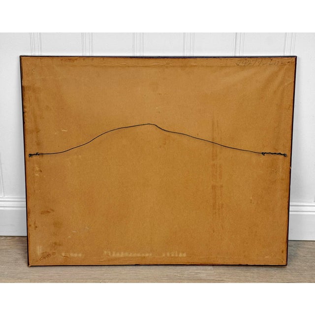 Antique English Bachelor's Hall Fox Hunt Framed Art Lithograph For Sale - Image 14 of 14