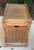 Pair Shabby Chic Rattan Trunks, Large and Small For Sale - Image 10 of 16