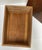 Antique Japanese Lidded Wooden Storage Box With Calligraphy For Sale - Image 9 of 9