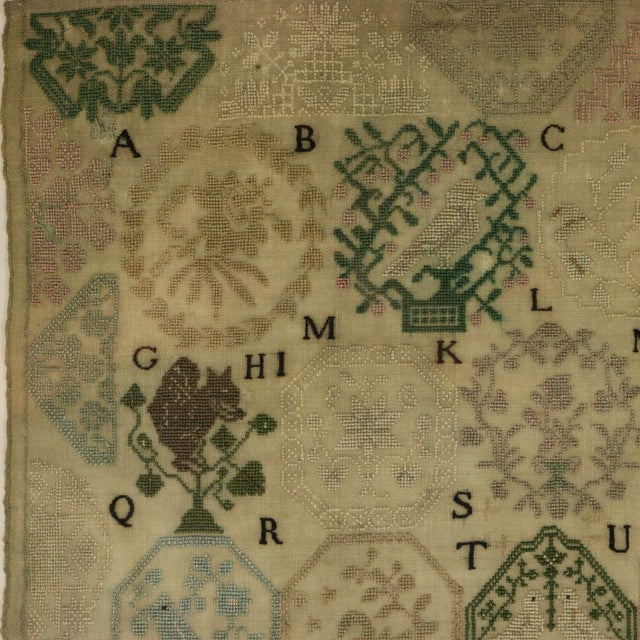 Traditional Antique Quaker Sampler, 1809, Mary Grigg, Banwell For Sale - Image 3 of 18