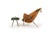 Mid-Century Modern Bo-360 Chair and Footstool by Erik Ole Jørgensen for Bovirke, 1953, Set of 2 For Sale - Image 3 of 9