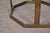 Late 20th Century Vintage Mastercraft Hollywood Regency Brass & Octagonal Glass Coffee Table For Sale - Image 5 of 11