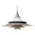 Vintage Scandinavian Tiered Pendant Lamp For Sale